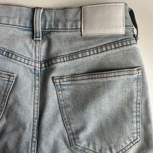 Denim Forum Sky Blue High-Rise Jeans